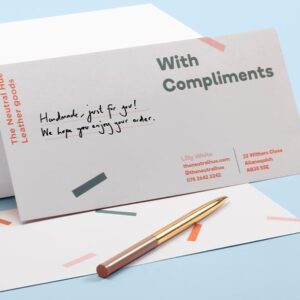 Compliment cards